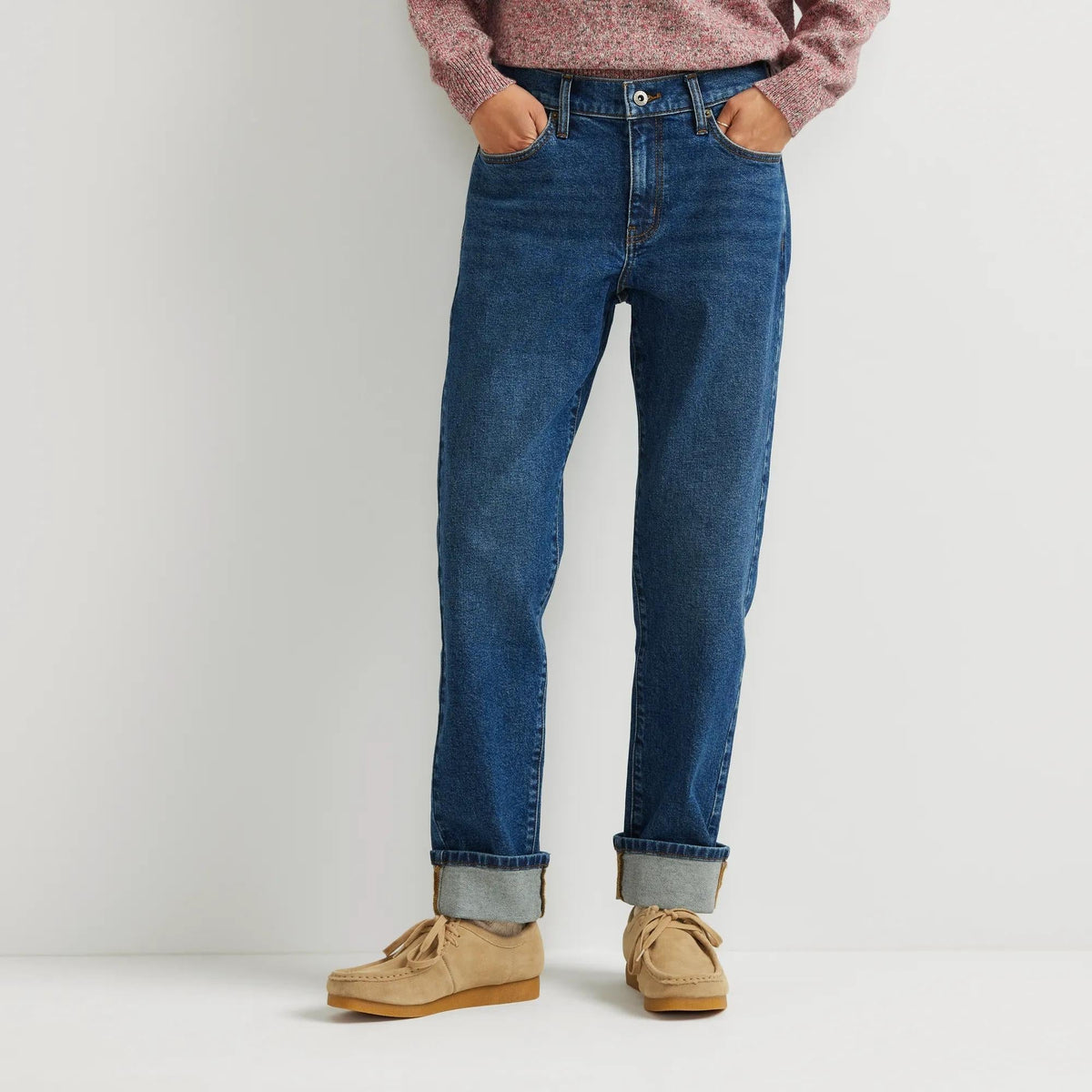Women's Authentic 90s Boyfriend Relaxed Fit Jeans