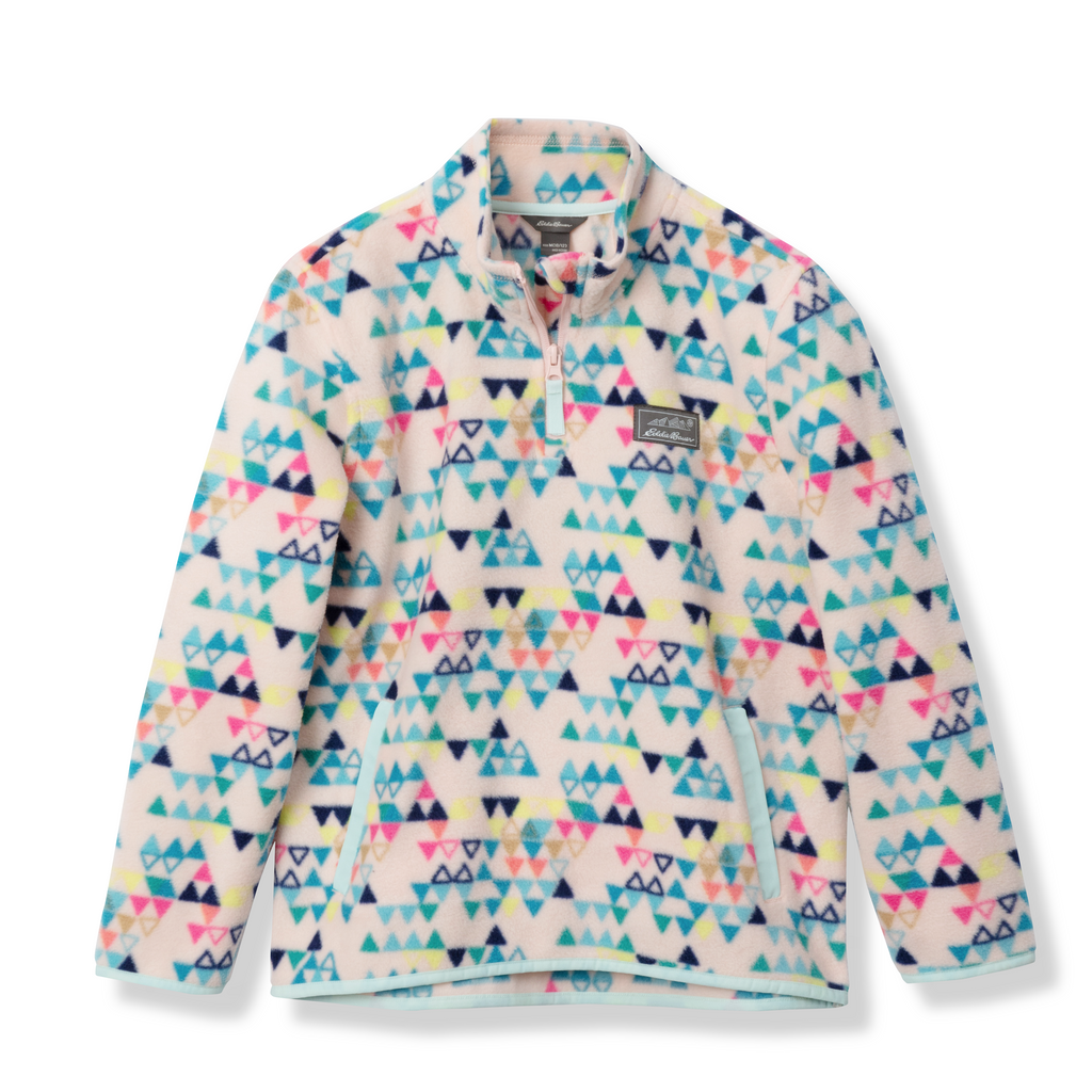 Girls Quest Fleece 1/4-Zip - Print