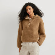 Women's Chill Out Fleece Hoodie - Camel