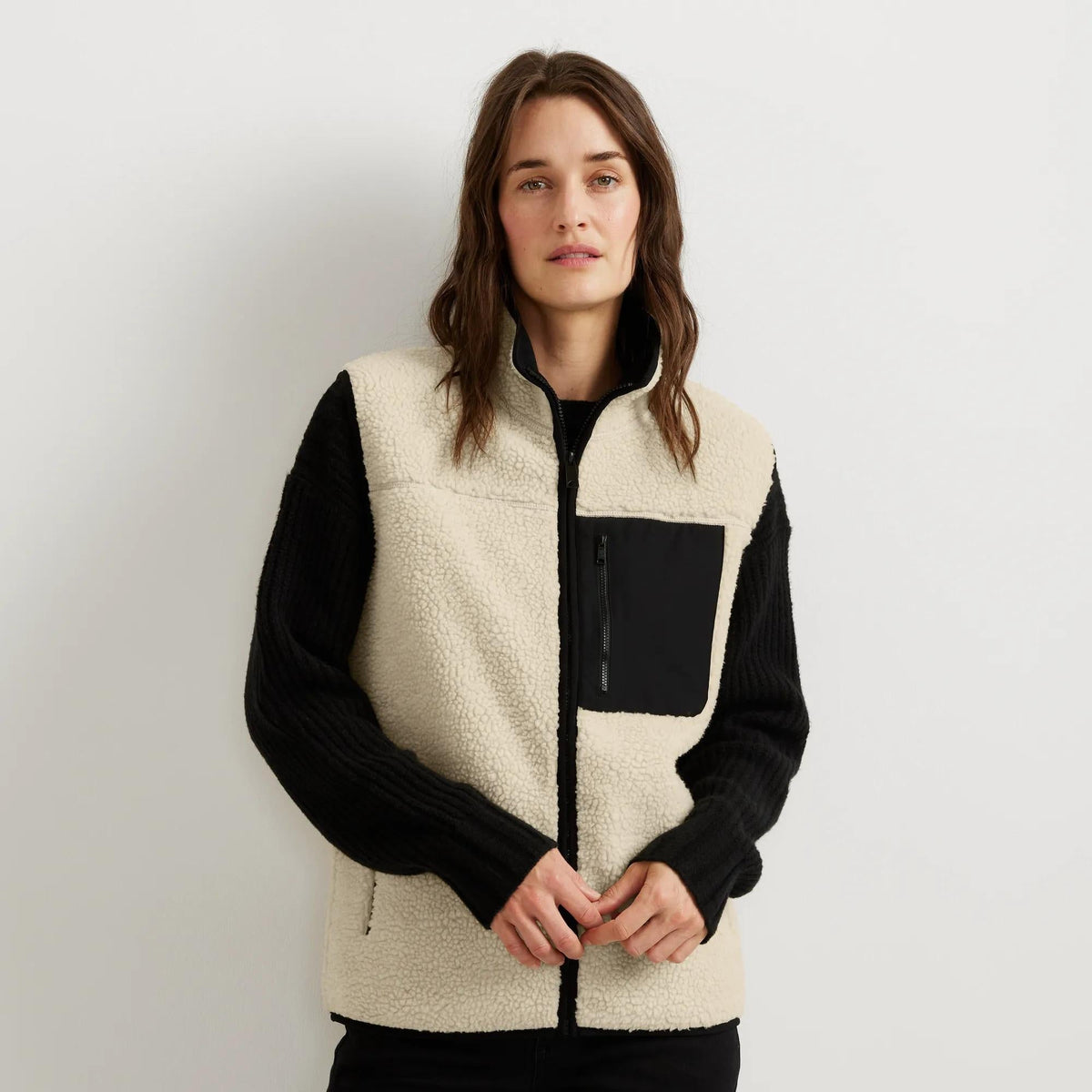 Women's Chilali Faux Shearling Fleece Vest