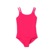 Girls Sea Spray One Piece Swimsuit - KNOCKOUT PINK