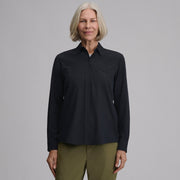 Women's Departure 3.0 Long-Sleeve Shirt - Black