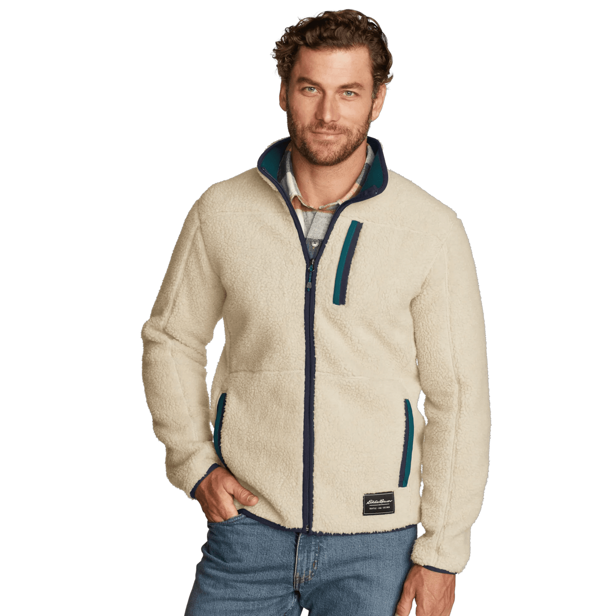 Men's Chilali Faux Shearling Fleece Jacket