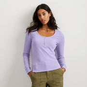 Women's Infinity Thermal Henley - Iris