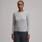 Women's Softline Rib Long-Sleeve Crew