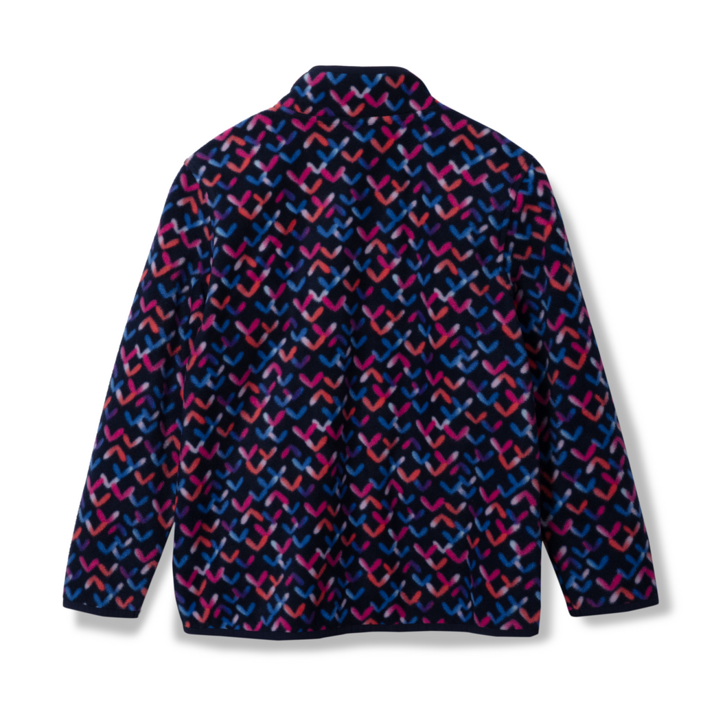 Girls Quest Fleece Full Zip Jacket - Print