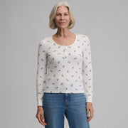 Women's Infinity Thermal Henley - Cream