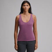 Women's Everyday Scoop-Neck Tank - Deep Wisteria