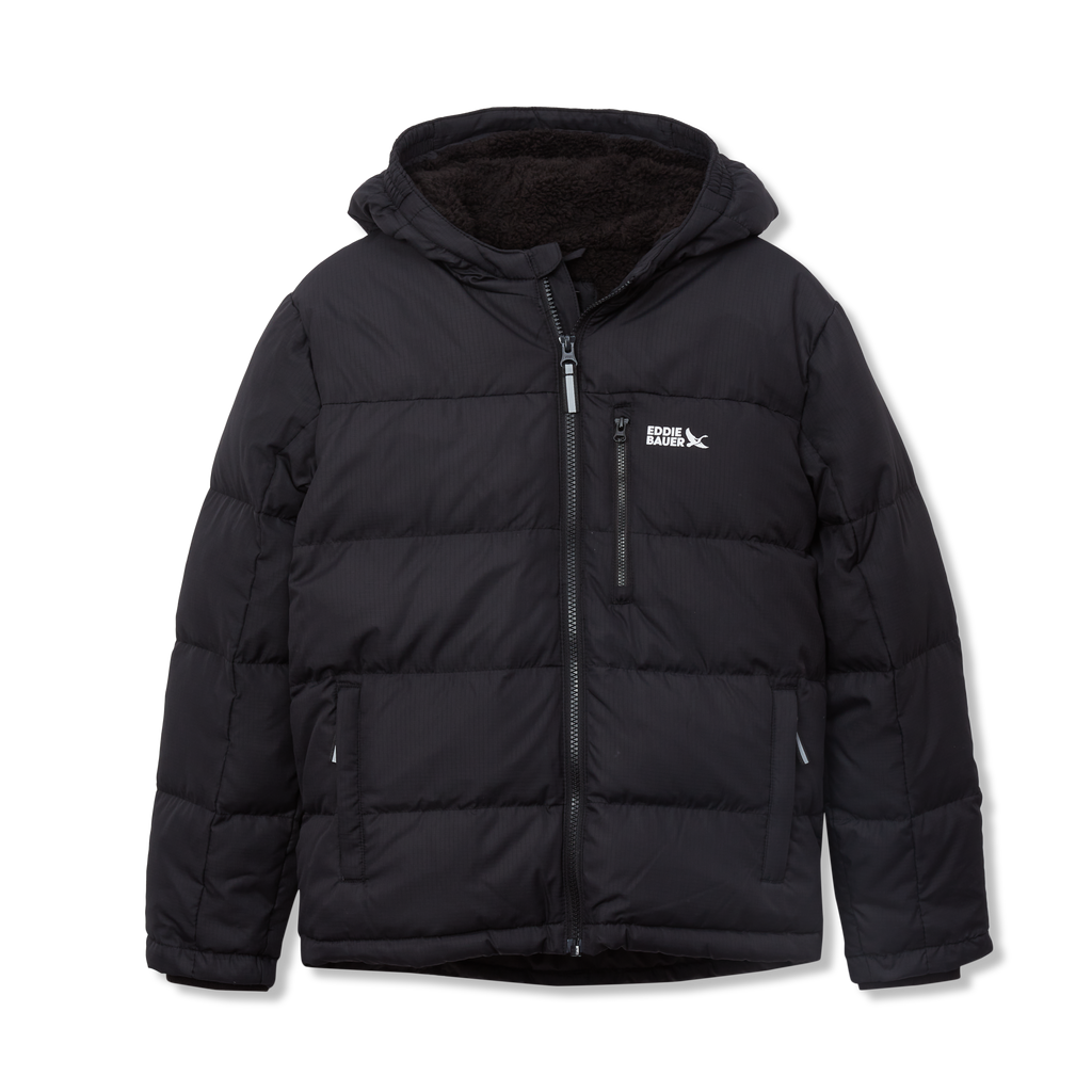 Boys Classic Down Hooded Jacket