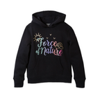 Girls Graphic Camp Fleece Hoodie