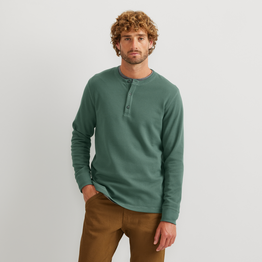 Men's Eddie's Favorite Ultrasoft Thermal Henley