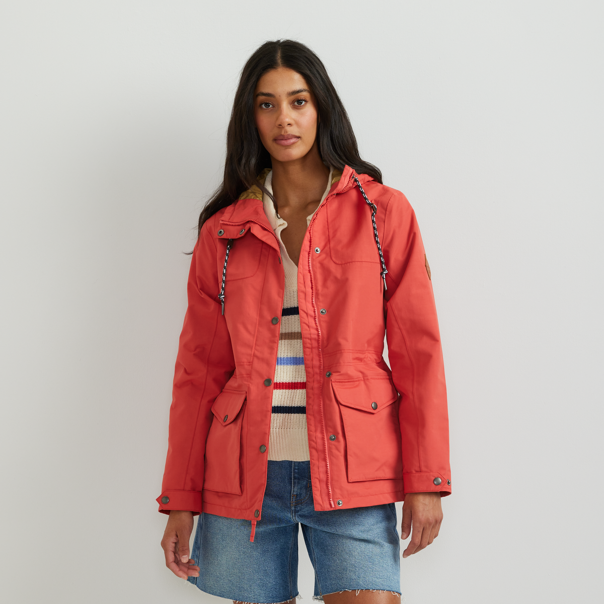 Women's Charly Waterproof Hooded Rain Jacket